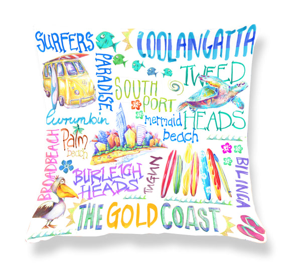 Gold Coast - Cushion Cover (45x45cm)