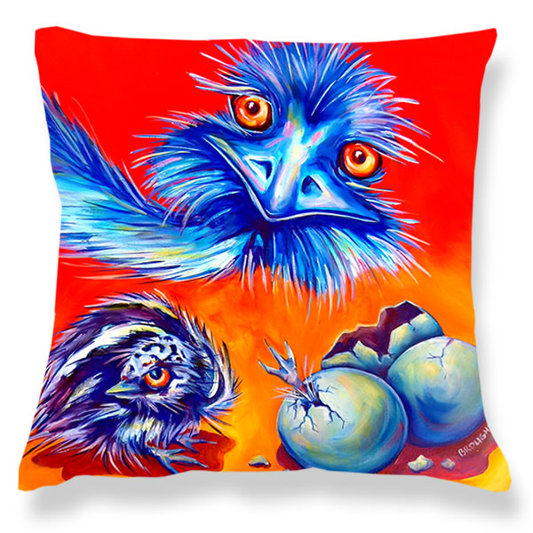 Cushion Cover: Emu