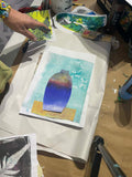 Workshop: Whimsical Collage with a Gelli Press