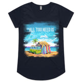 All you need is - Mali Womens Scoop Neck T-Shirt