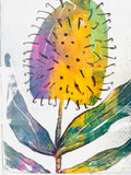 Banksia #3 - Acrylic and Ink on Paper