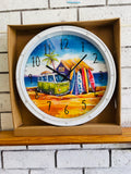 Surf Shack Wall Clock