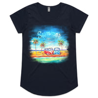 Summer Luvn - Mali Womens Scoop Neck T-Shirt