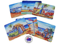 NEW! Set of 6 Kombi Surf Placemats (Small 29x22cm)