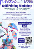 Workshop: Botanical Gelli Printing: Sat 9 May 2026