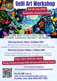 JUST ADDED! Workshop: Botanical Gelli Printing: Sat 18 July - Studio45, Gladstone NSW