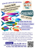 Workshop: Gelli Printing and Collage - Sat 25 July - Studio45, Gladstone NSW