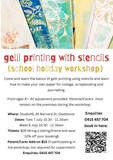 School Holiday Gelli Printing Workshops @ Studio45, Gladstone