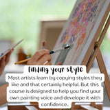 Introduction to Acrylic Painting – Friday Mornings in August