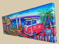 Canvas Print: Surf Van