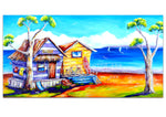 Canvas Print - Summer Shacks