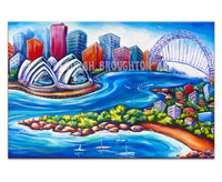 Canvas Print: Sydney Harbour (Rectangle)