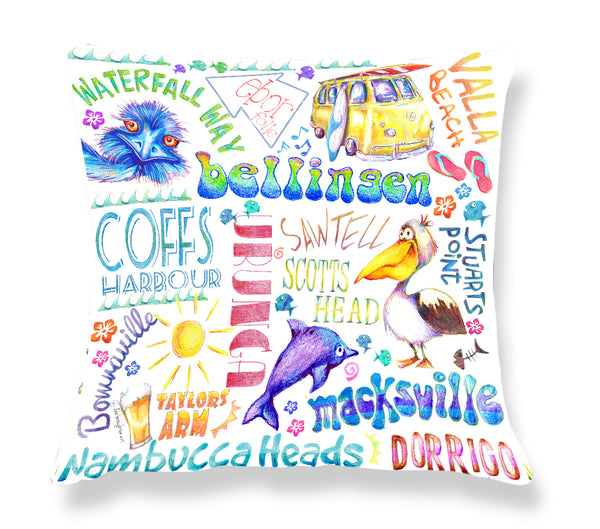 Coffs Harbour Area - Cushion Cover (50x50cm)