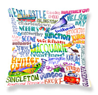Newcastle & Hunter Valley Area- Cushion Cover (45x45cm)