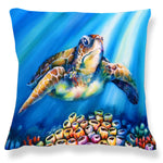 Cushion Cover - Turtle Reef Square
