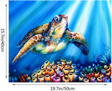 Paint by Numbers: Turtle Reef